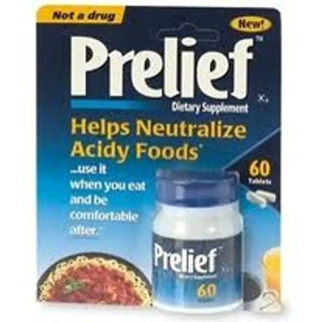 Prelief Acid ReducerDietary Supplement Caplets 60 Ct