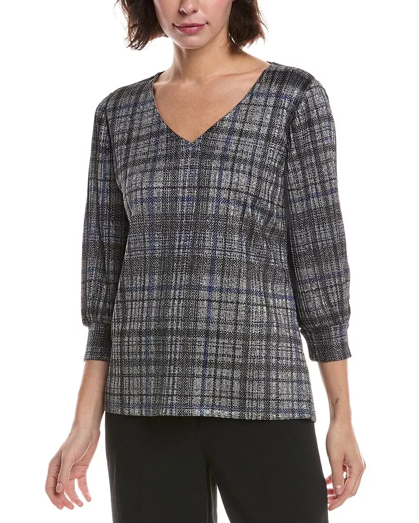Premise V-Neck Drop Needle Top