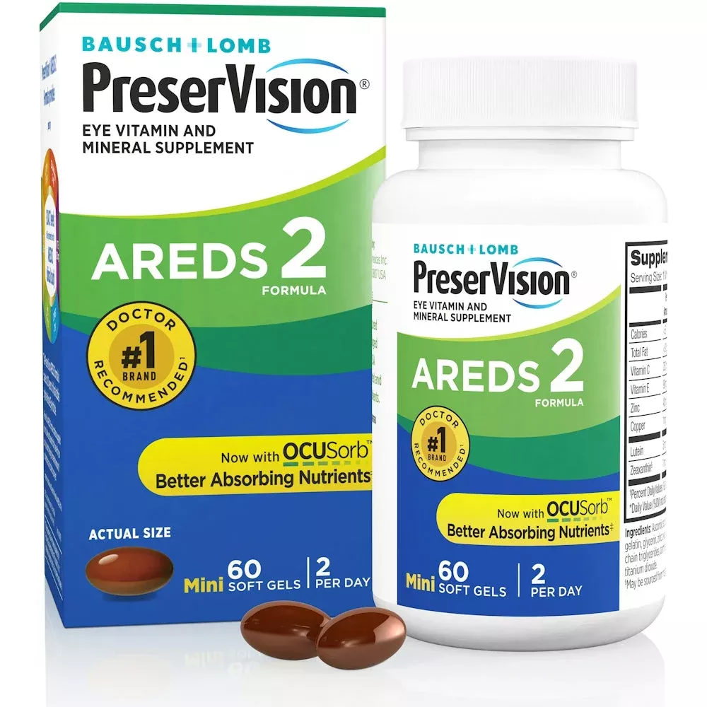 PreserVision AREDS 2 Gelcap SFG, 60 EA