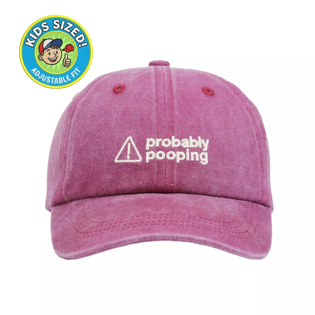 Probably Pooping | Kid's Hat