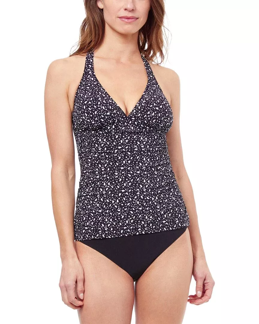 Profile By Gottex Bash Halter Tankini Top