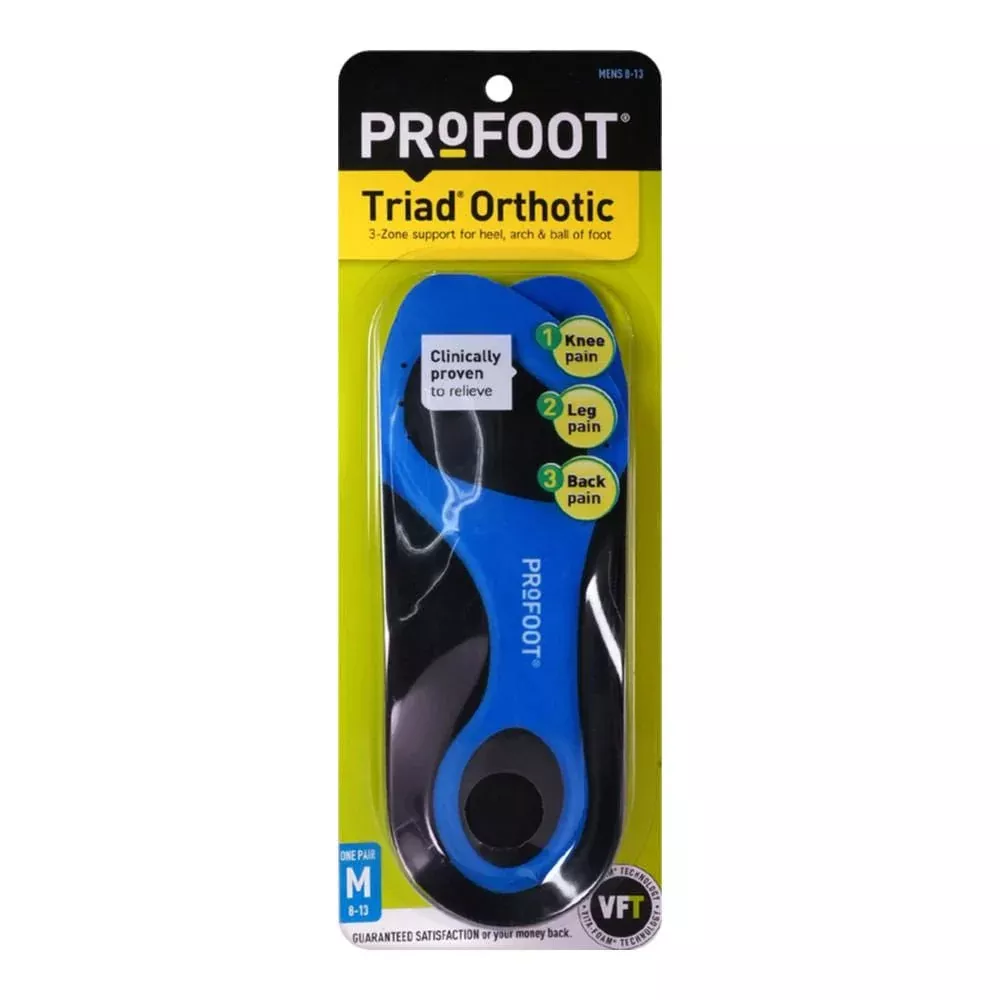 Profoot Triad Insoles For Mens - 1 Pair