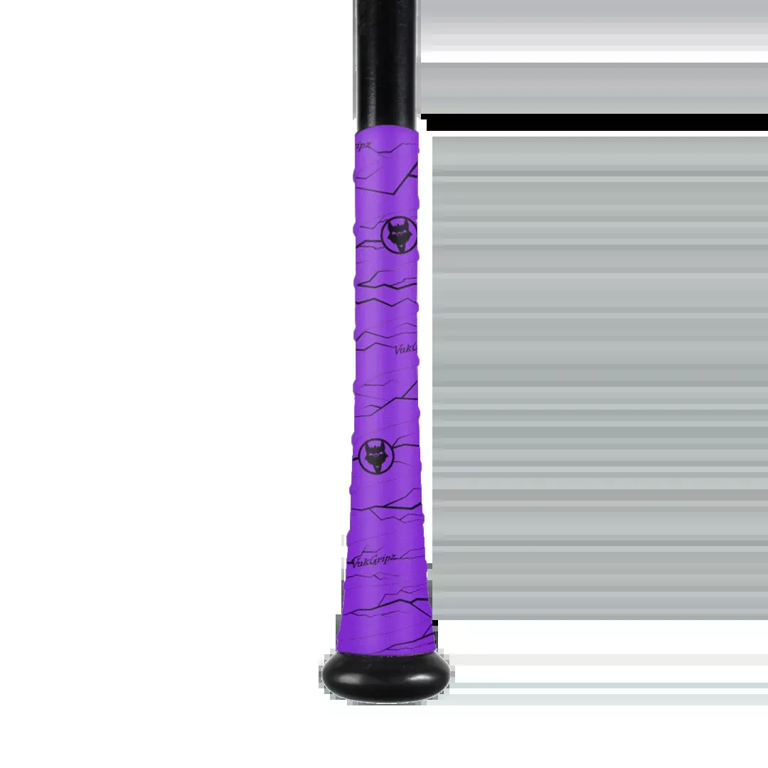 Pulse Purple Bat Grip Tape with Black