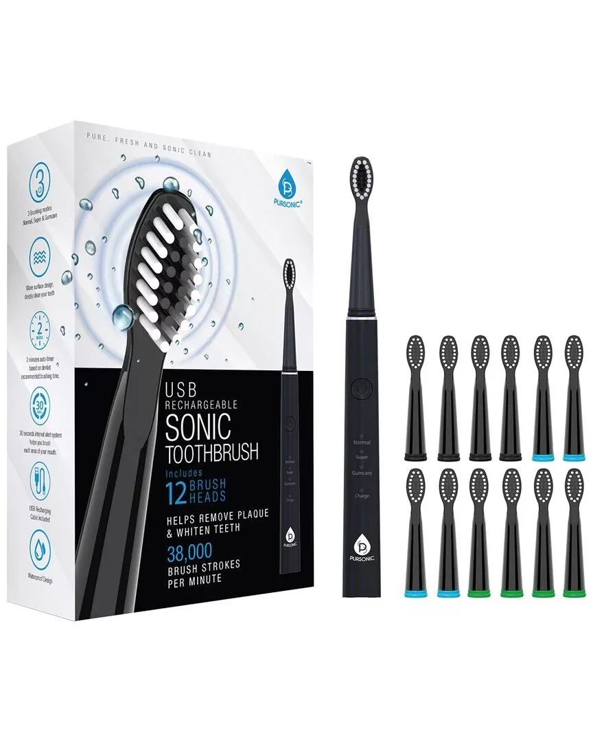 Pursonic Usb Rechargeable Sonic Toothbrush