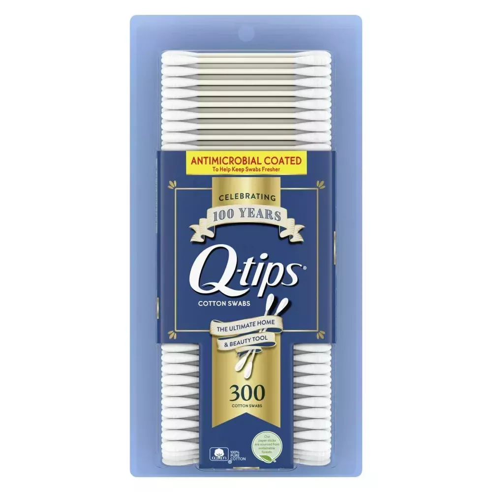Q-tips Cotton Swabs 375Ea Blister Pack