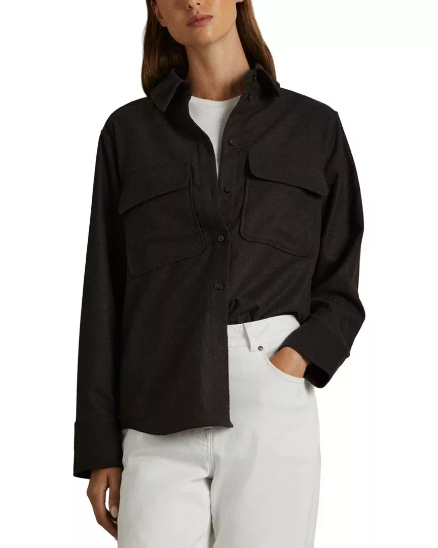 Reiss Amelie Shacket Shirt
