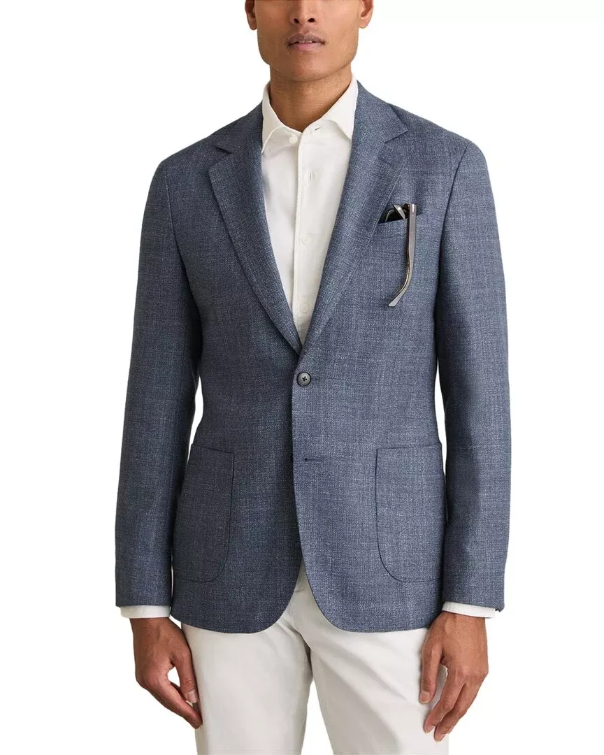 Reiss Stack Wool-Blend Formal Jacket