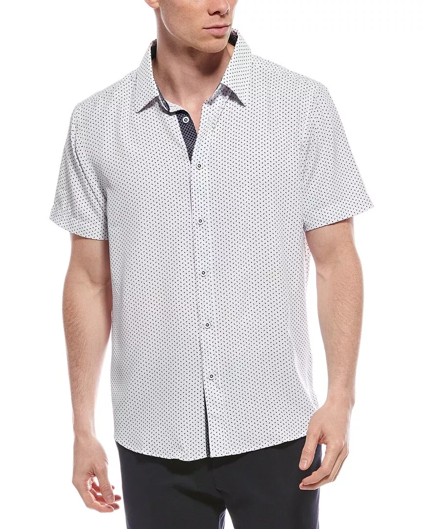 Report Collection Geo Print Shirt