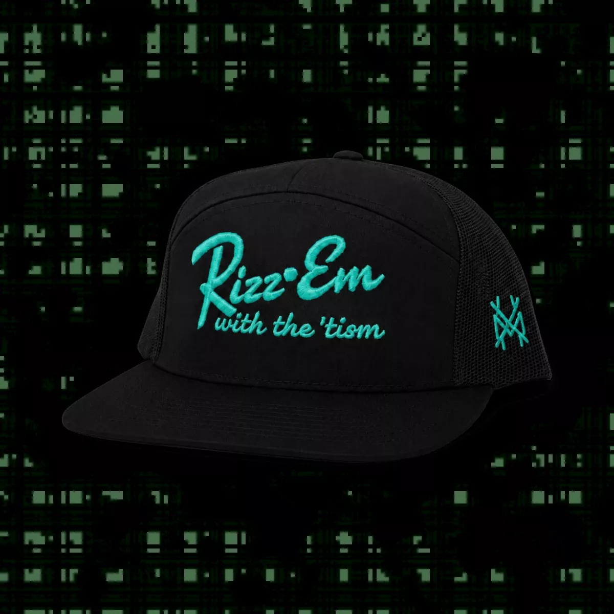 Rizz Em With The Tism Snapback Hat
