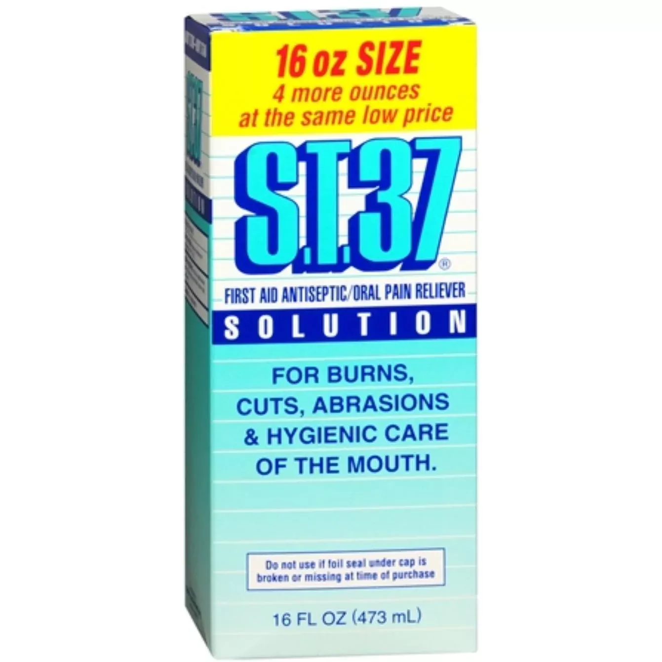 S.t. 37 Mouth Pain Relief Solution 16 Oz