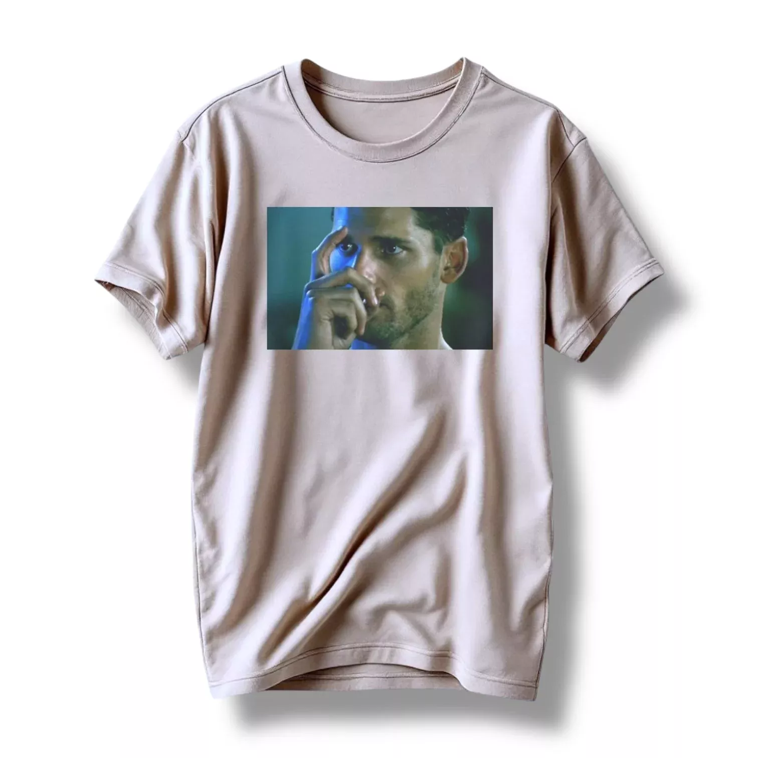 "SAFETY" TEE (LIGHT GREY)