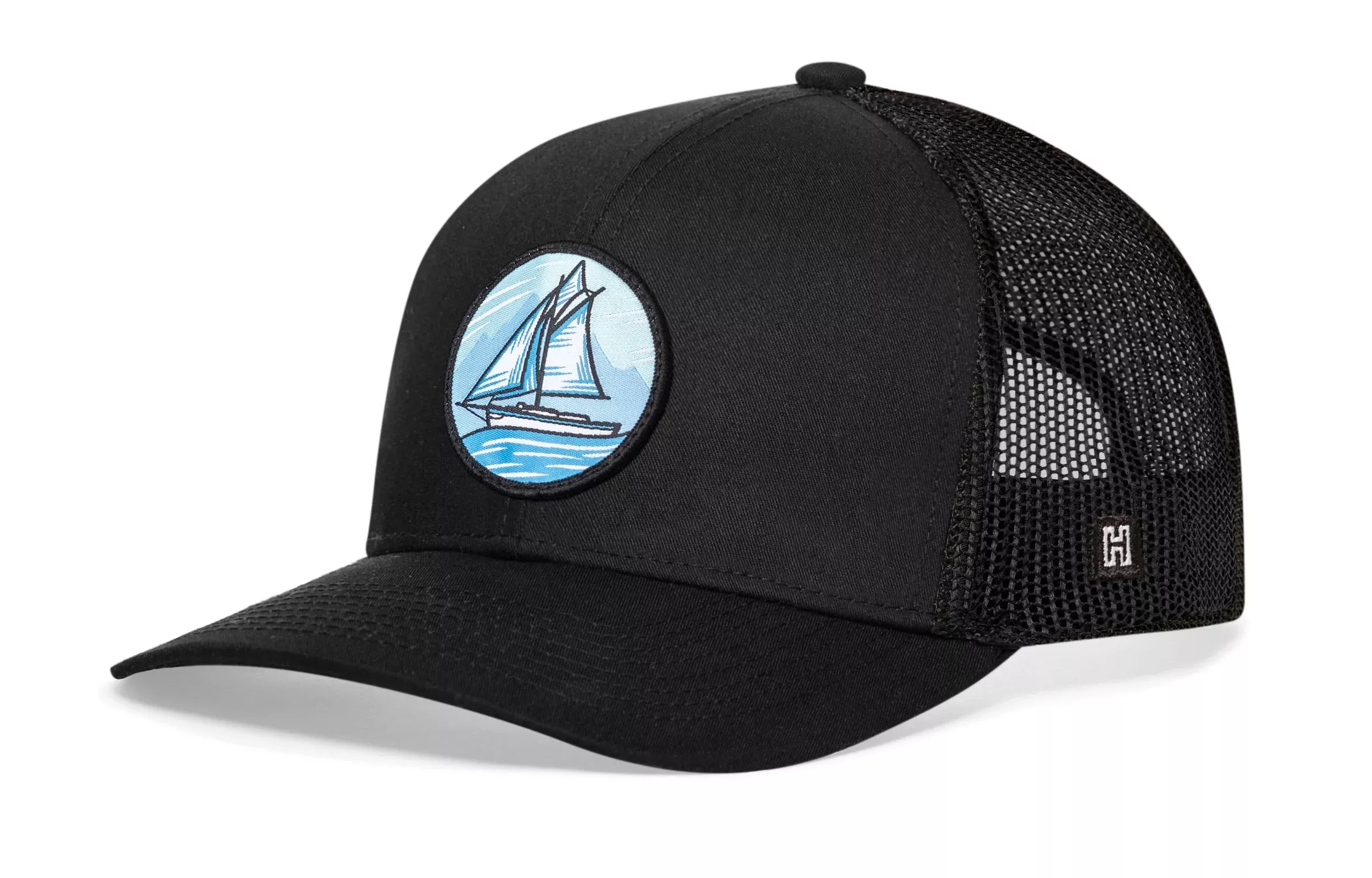 Sailboat Trucker Hat|Beach Snapback