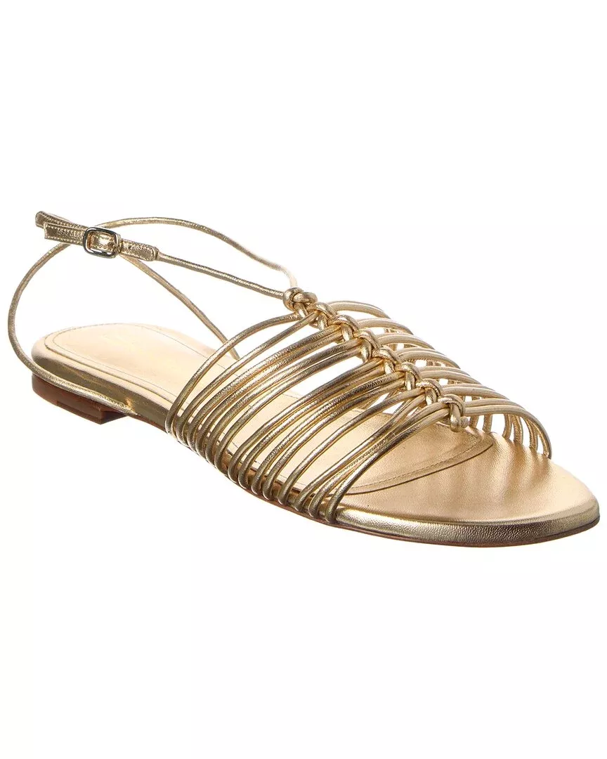 Santoni Leather Sandal