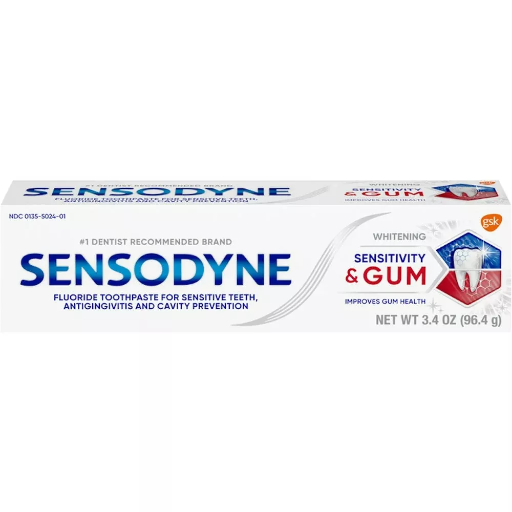 Sensodyne Sensitivity & Gum Teeth Whitening Sensitive Toothpaste