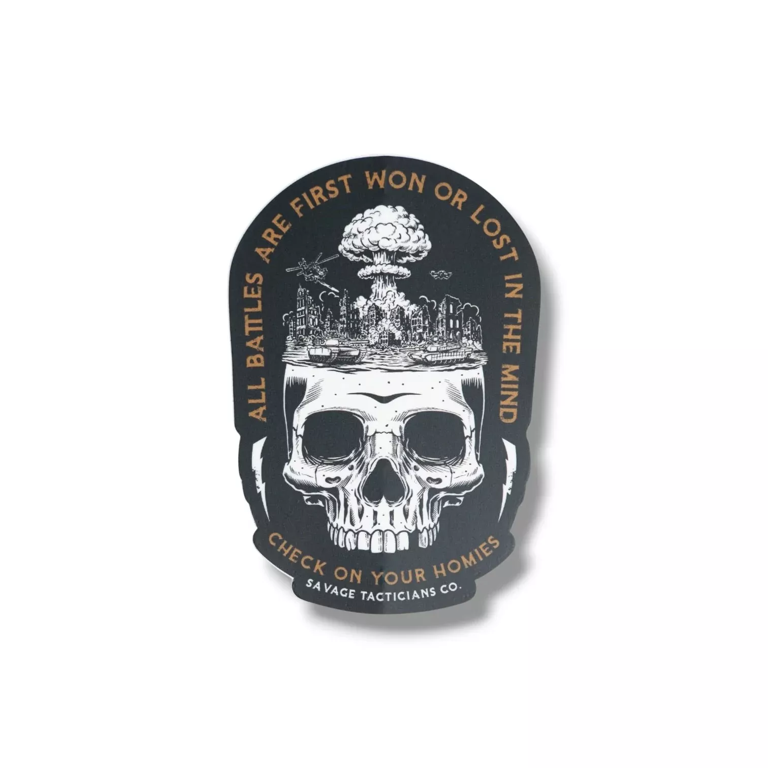 Silent Battles Sticker
