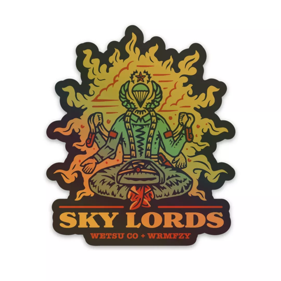 Skylords Holographic Sticker
