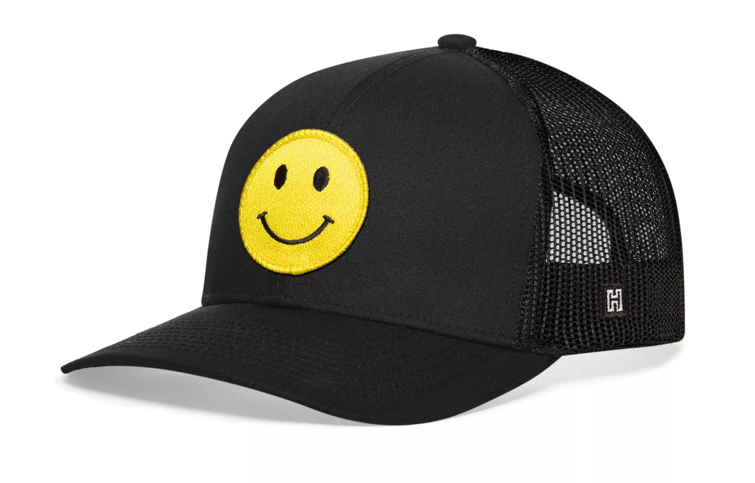 Smiley Face Trucker Hat|Snapback