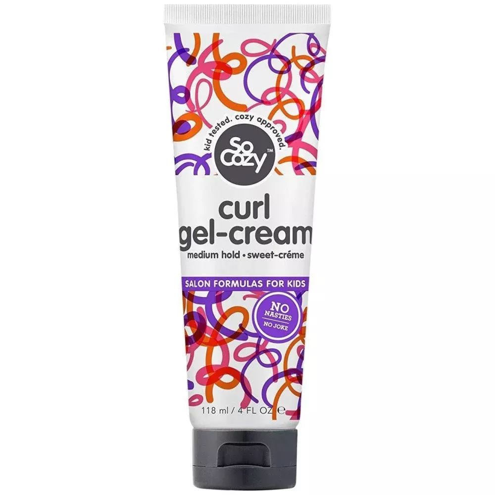 SoCozy Curl Gel-Cream - Moisturizes And Smooths For Soft, Touchable Curls - Medium-Hold, Sweet-Cr