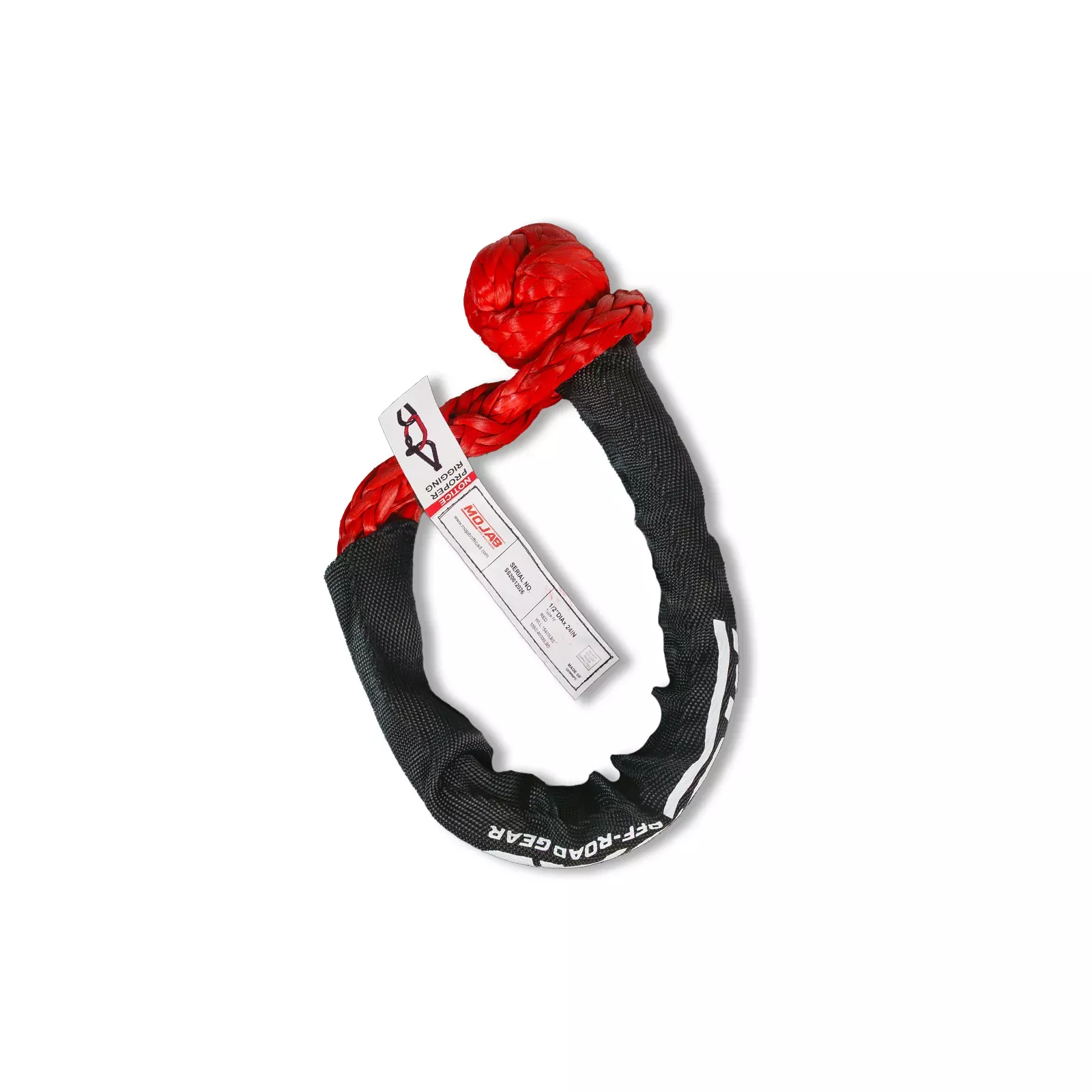 Soft Shackle 1/2'' x 24” - Single Shackle