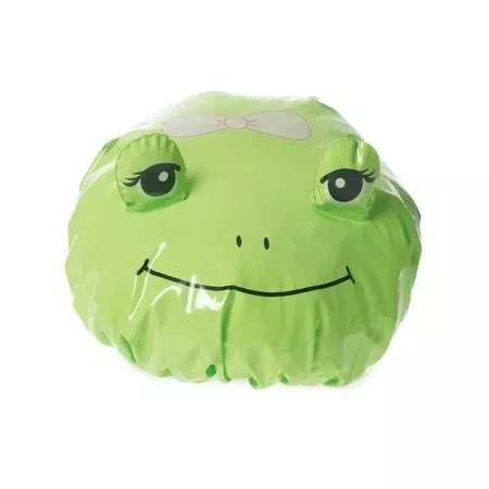 Spa Sister Novelty Shower Cap, Frog