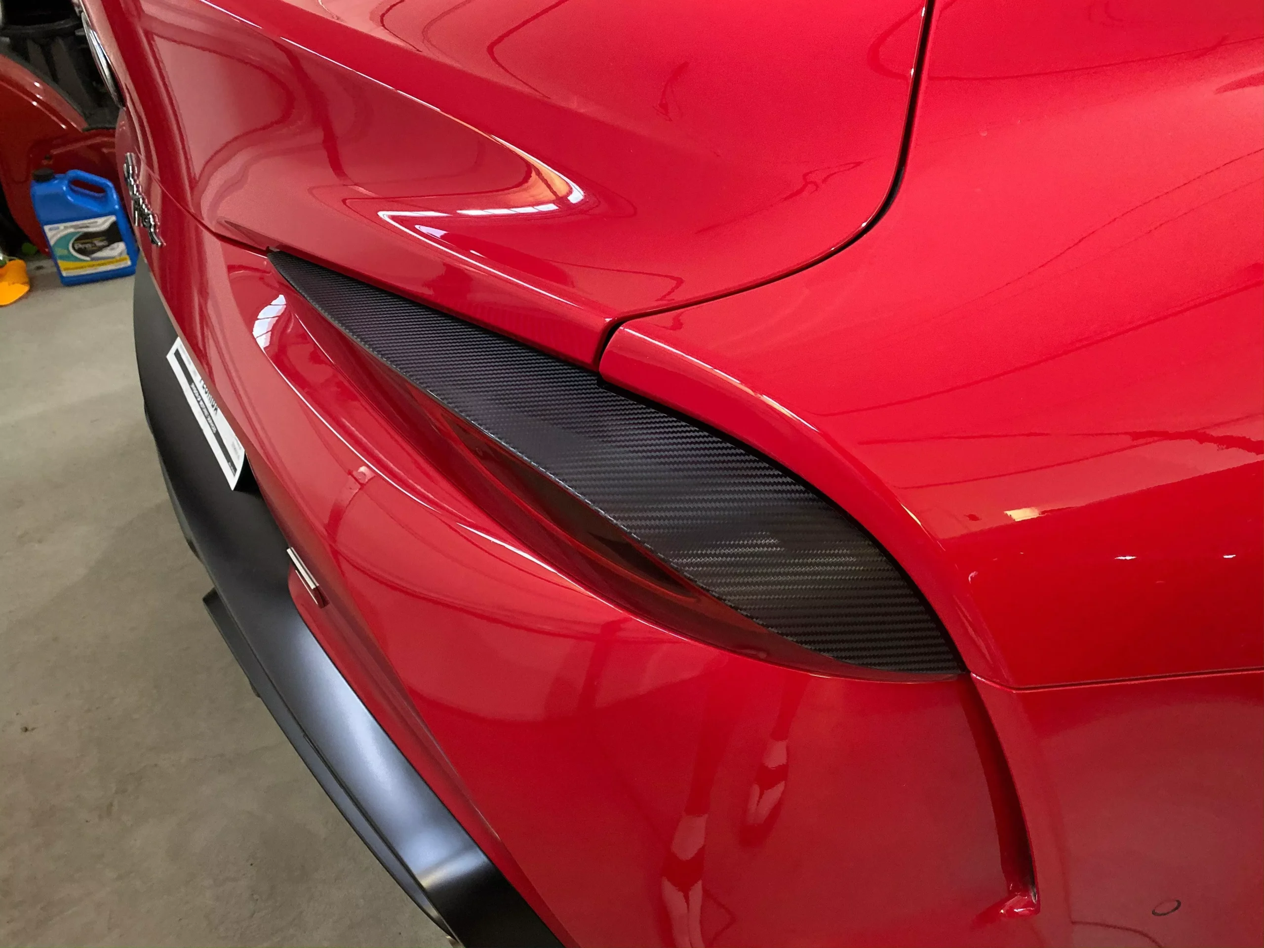 Special Edition Tail Light Overlay (Top) - 2020+ Supra