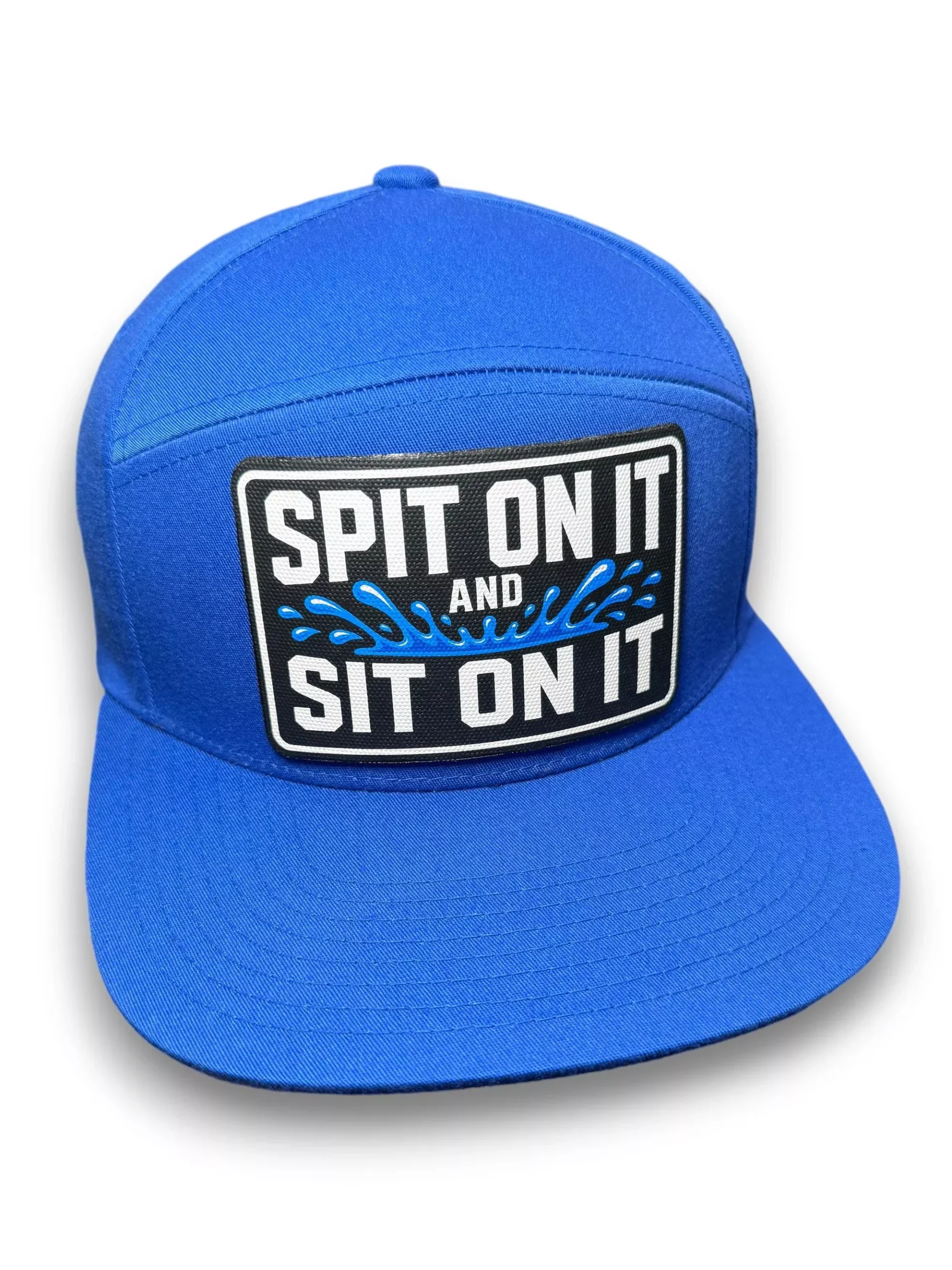Spit On It and Sit On It 7 Panel Canvas Patch Snapback