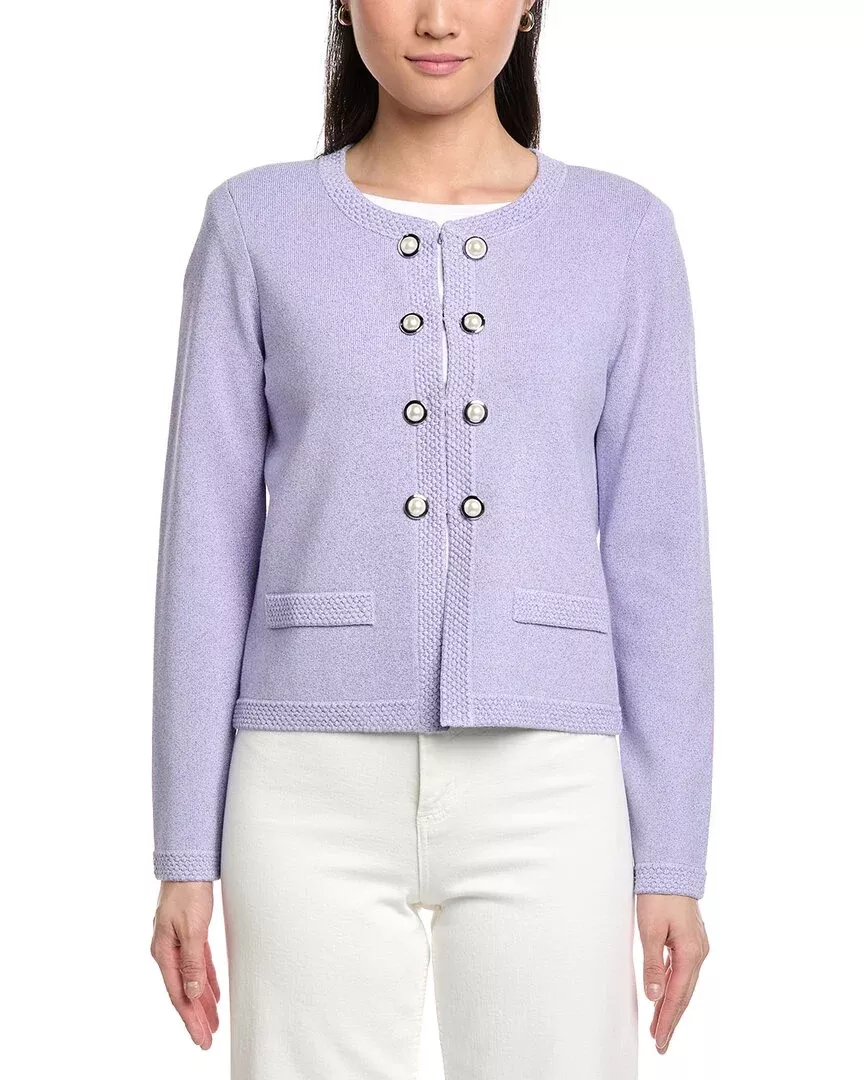 St. John Framed Boxy Jacket