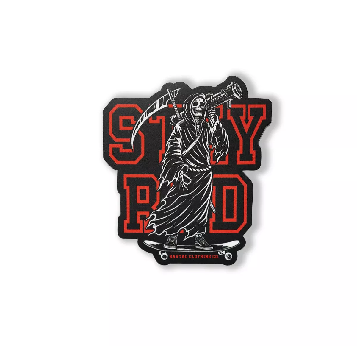 Stay Rad Sticker