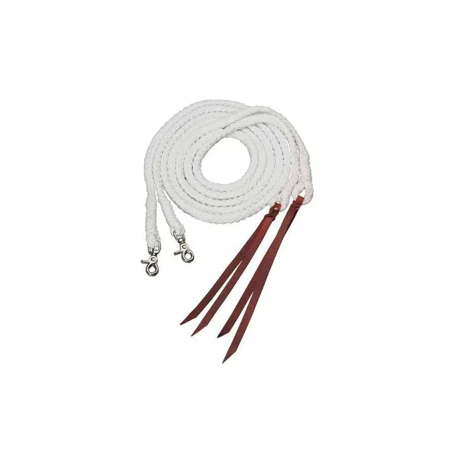 "Stay-Soft" Split Reins