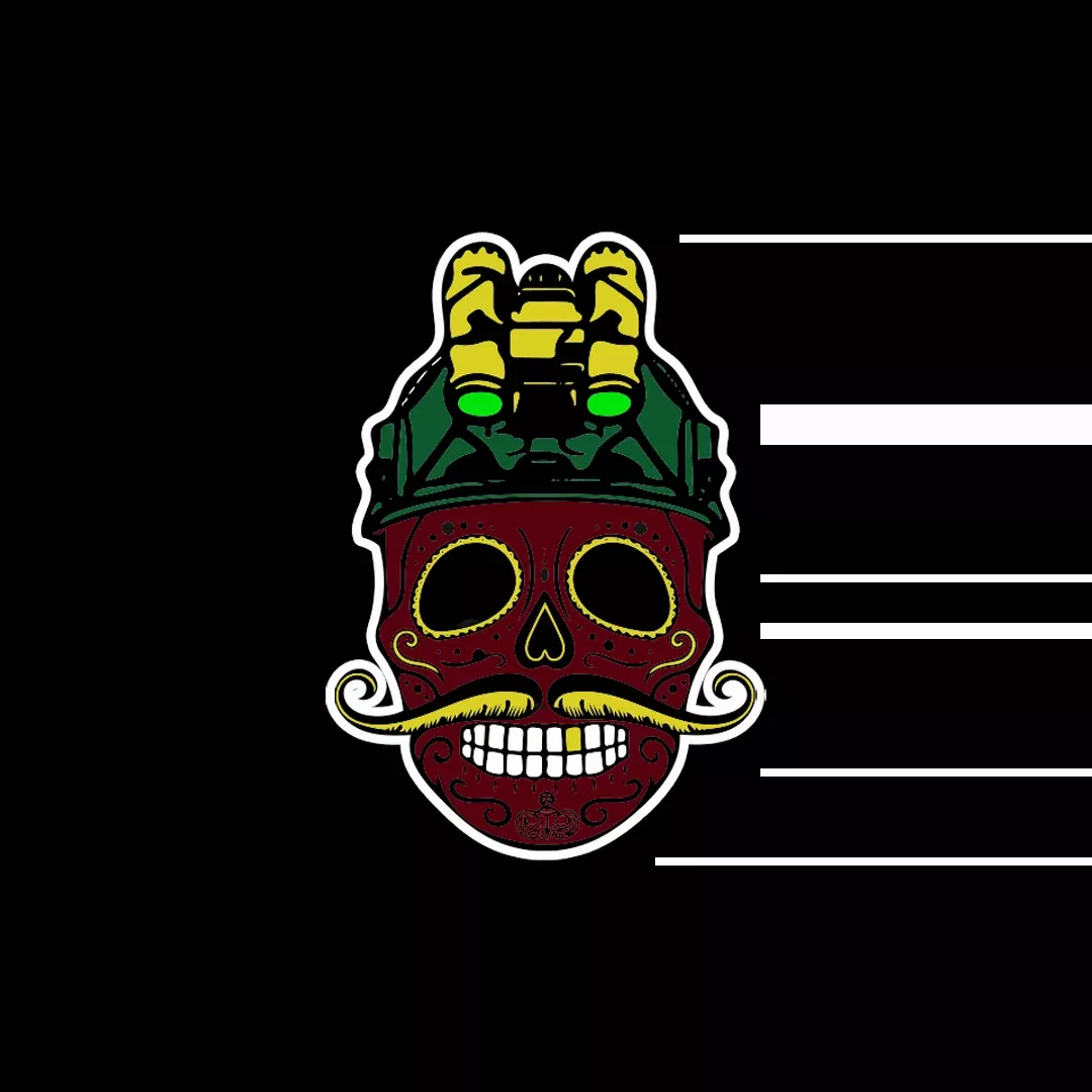 Sugar Skull Sticker