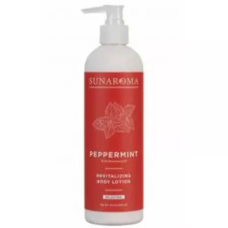 Sunaroma Peppermint Revitalizing Body Lotion Pump, 11.5oz