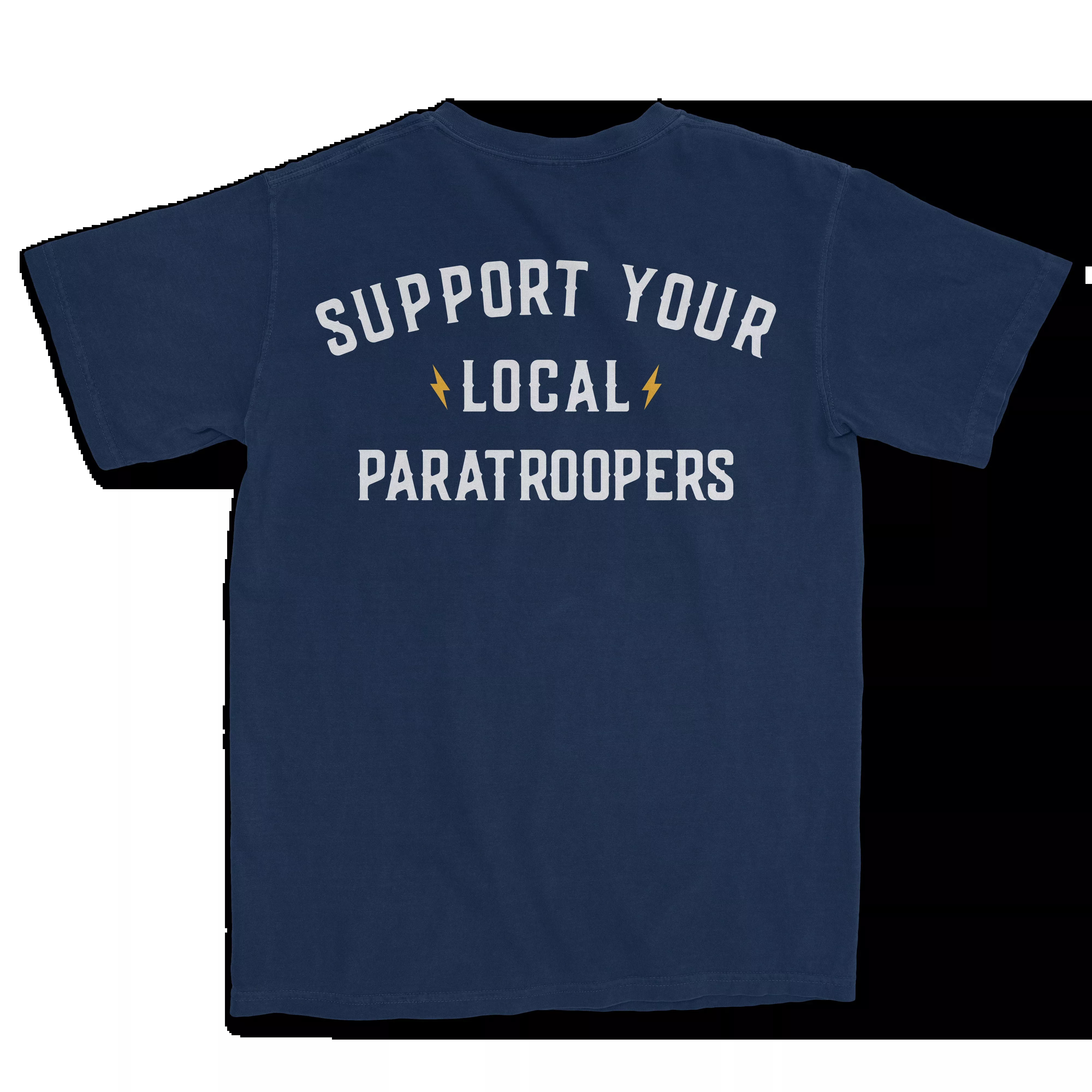 Support Your Local Paratroopers Heavyweight Shirt