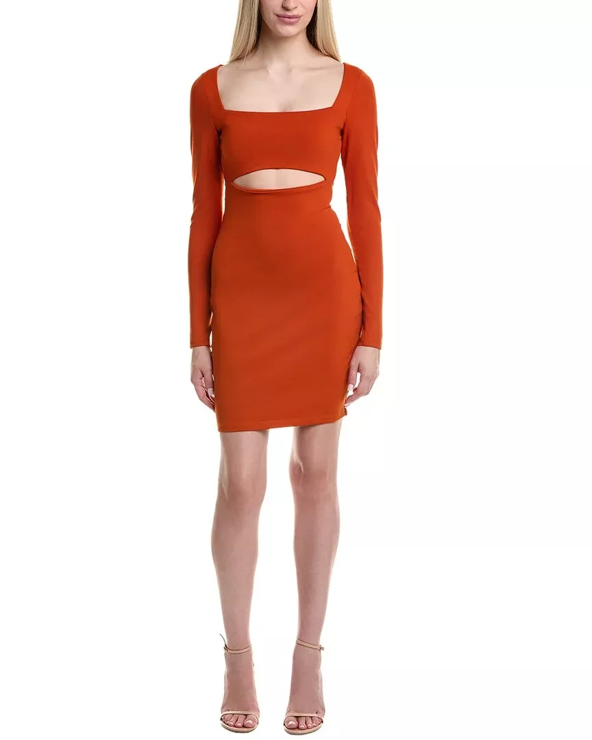 Susana Monaco Open Back & Front Mini Dress