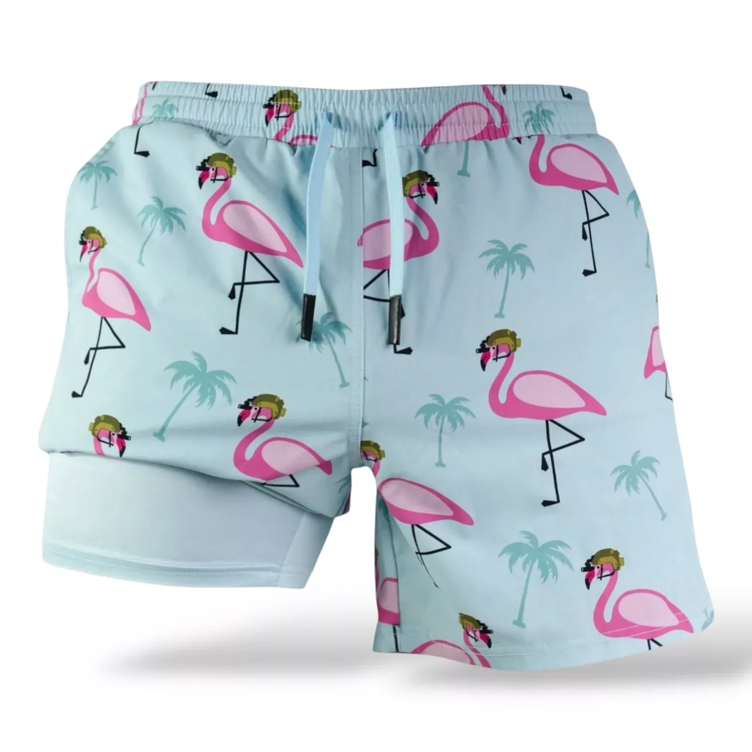 Swim Trunks - Flamingo Team Six