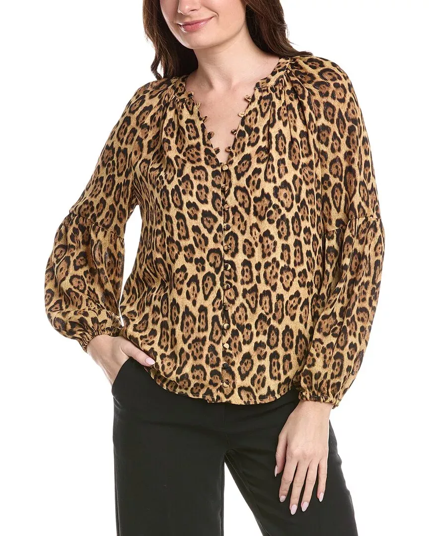 T Tahari Button-Down Blouse