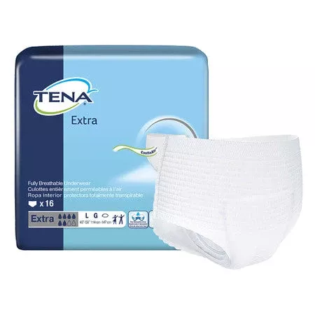 Tena Protective Underwear Extra Absorbency Large 4x16 Ct