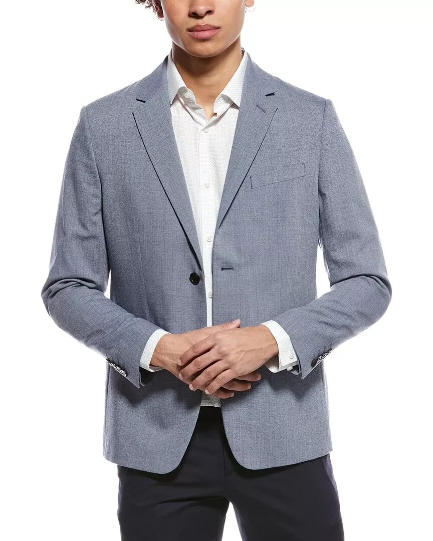 Theory Chambers Soft Tailoring Wool-Blend Blazer