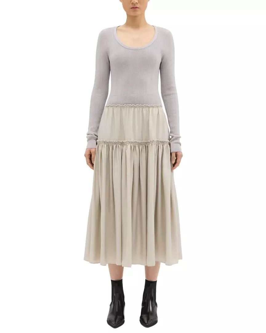 Theory Wool-Blend Top