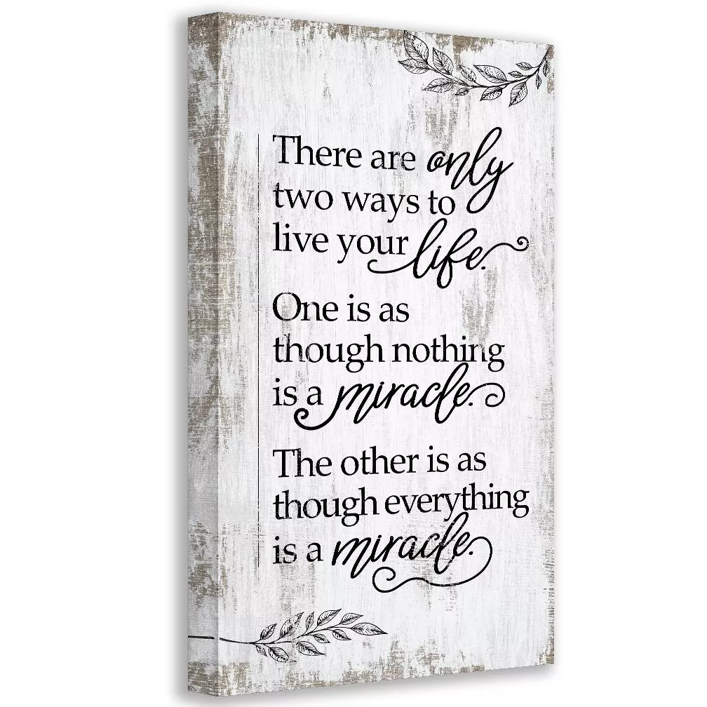There Are Only Two Ways - Canvas