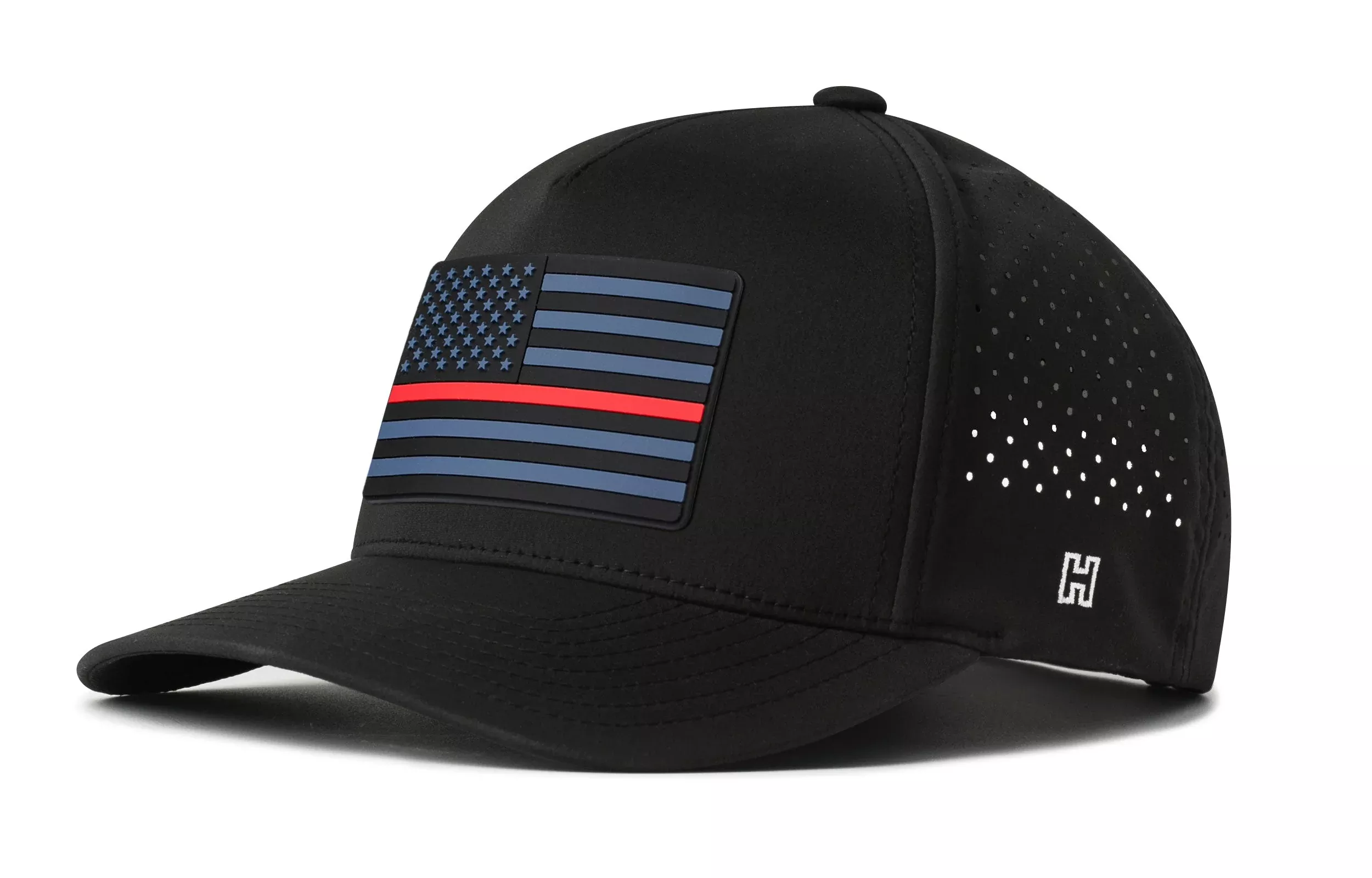 Thin Red Line Performance 5-Panel Hat|Tactical Firefighter Flexfit Snapback