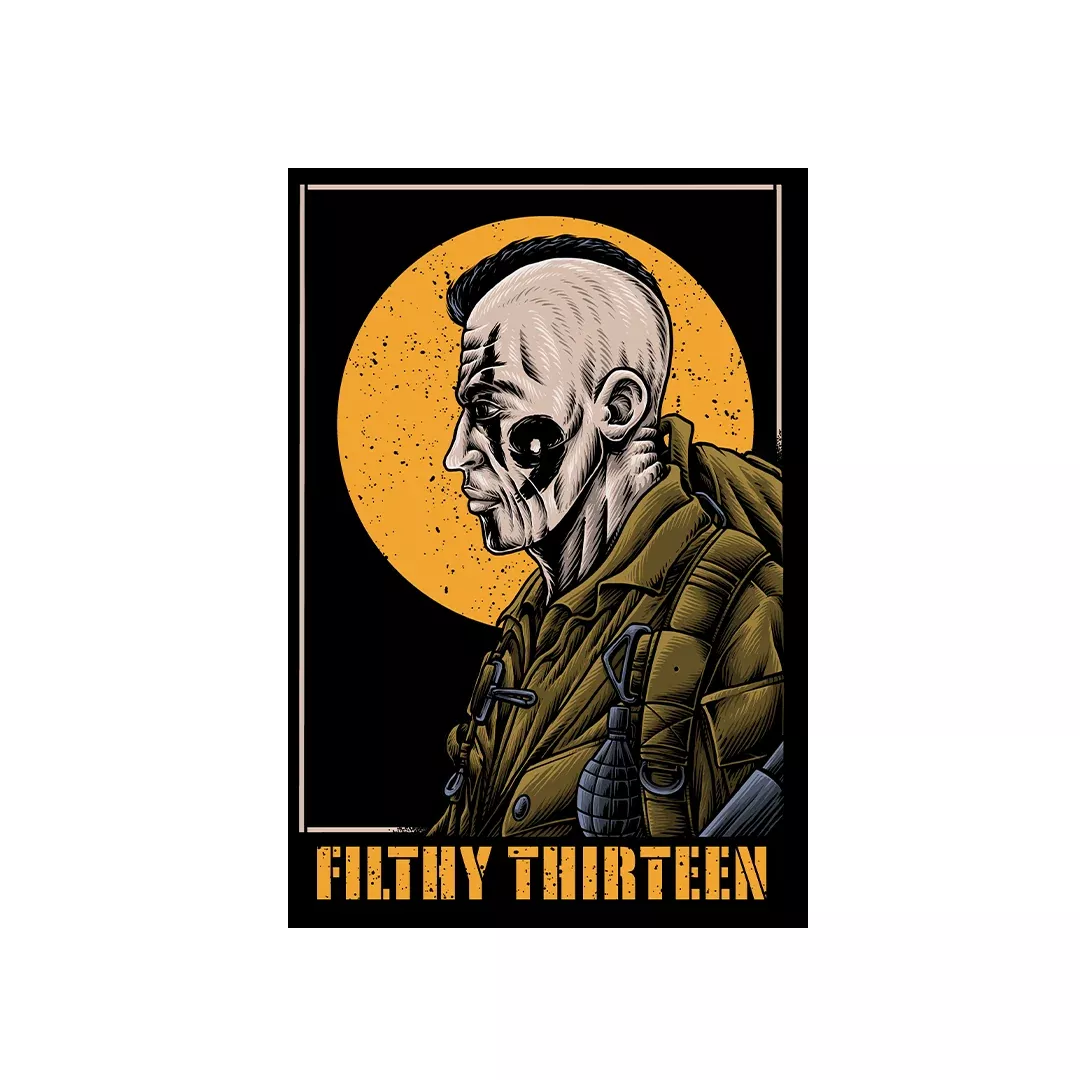 Thirteen Ready To Jump Sticker