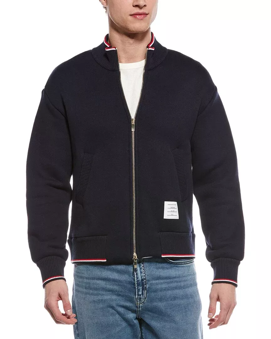 Thom Browne Loopback Oversized Jacket