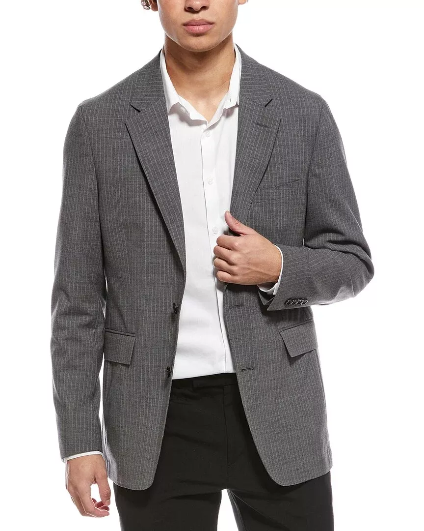Todd Snyder Pinstripe Wool-Blend Sutton Jacket