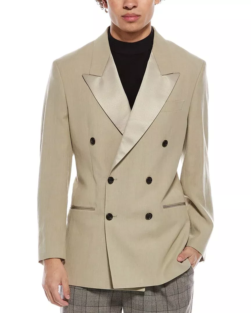 Todd Snyder Relaxed Linen Tuxedo Jacket