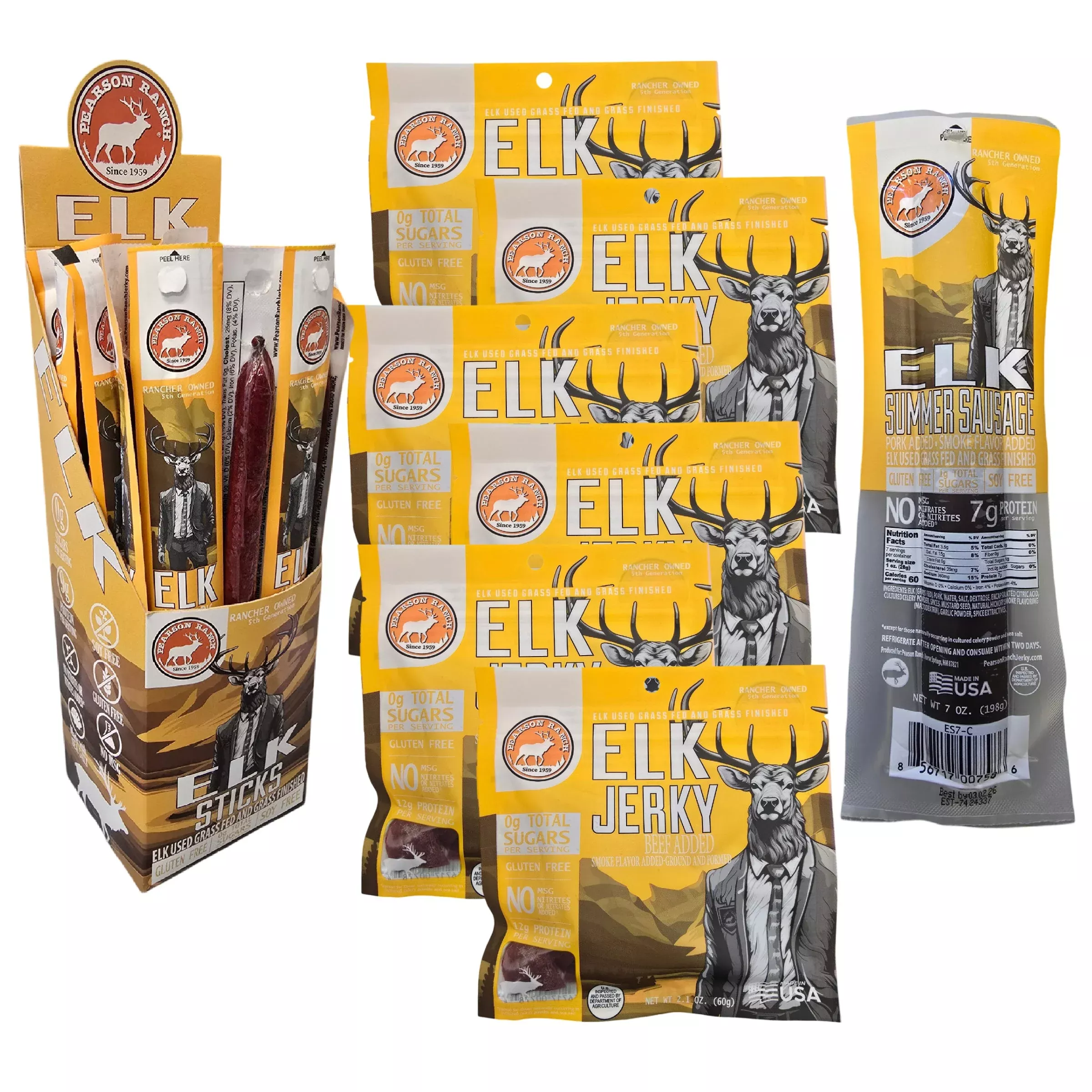 The Trail Boss - Elk Variety Pack