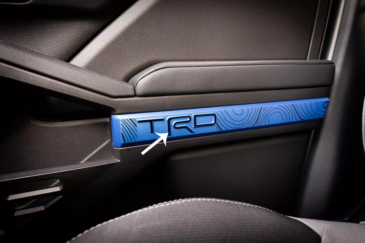 "TRD" Door Line Overlays - 2024+ Tacoma