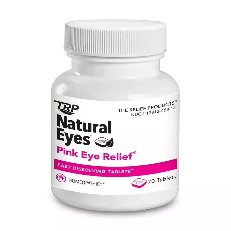 TRP Natural Pink Eye Relief Tablets – 70 Count