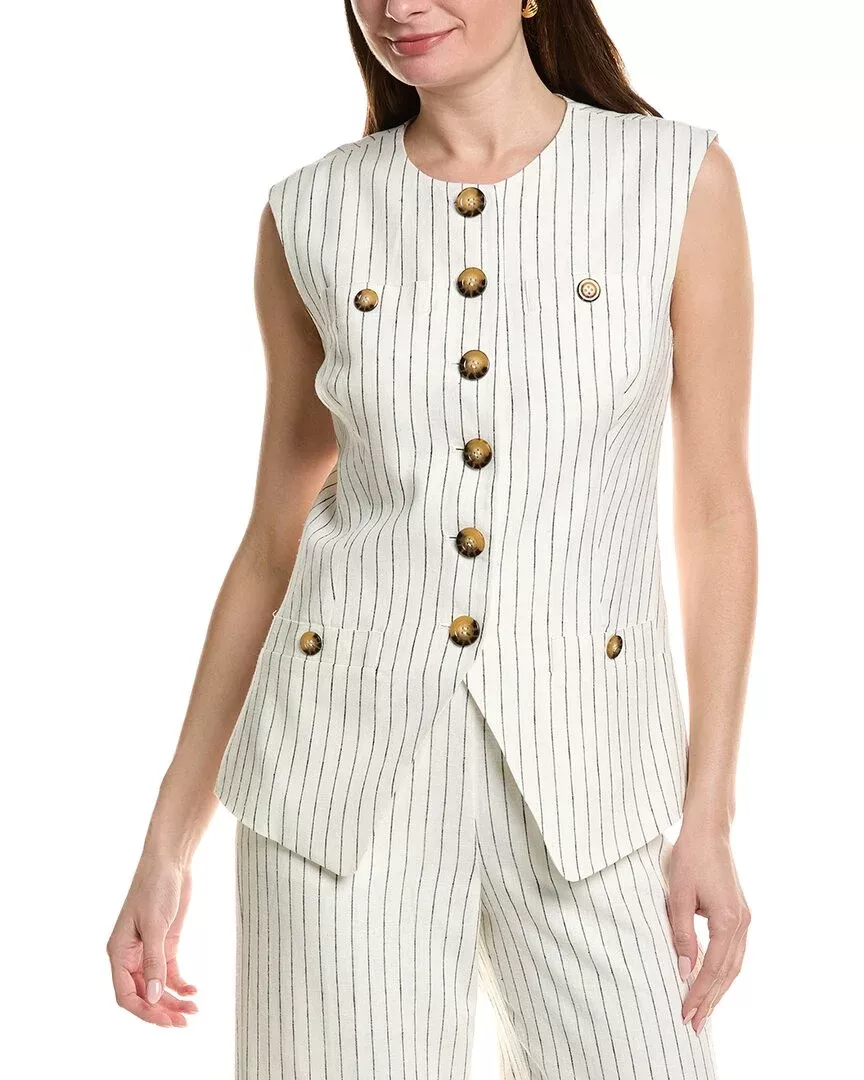 Tyler Böe Kate Linen-Blend Vest