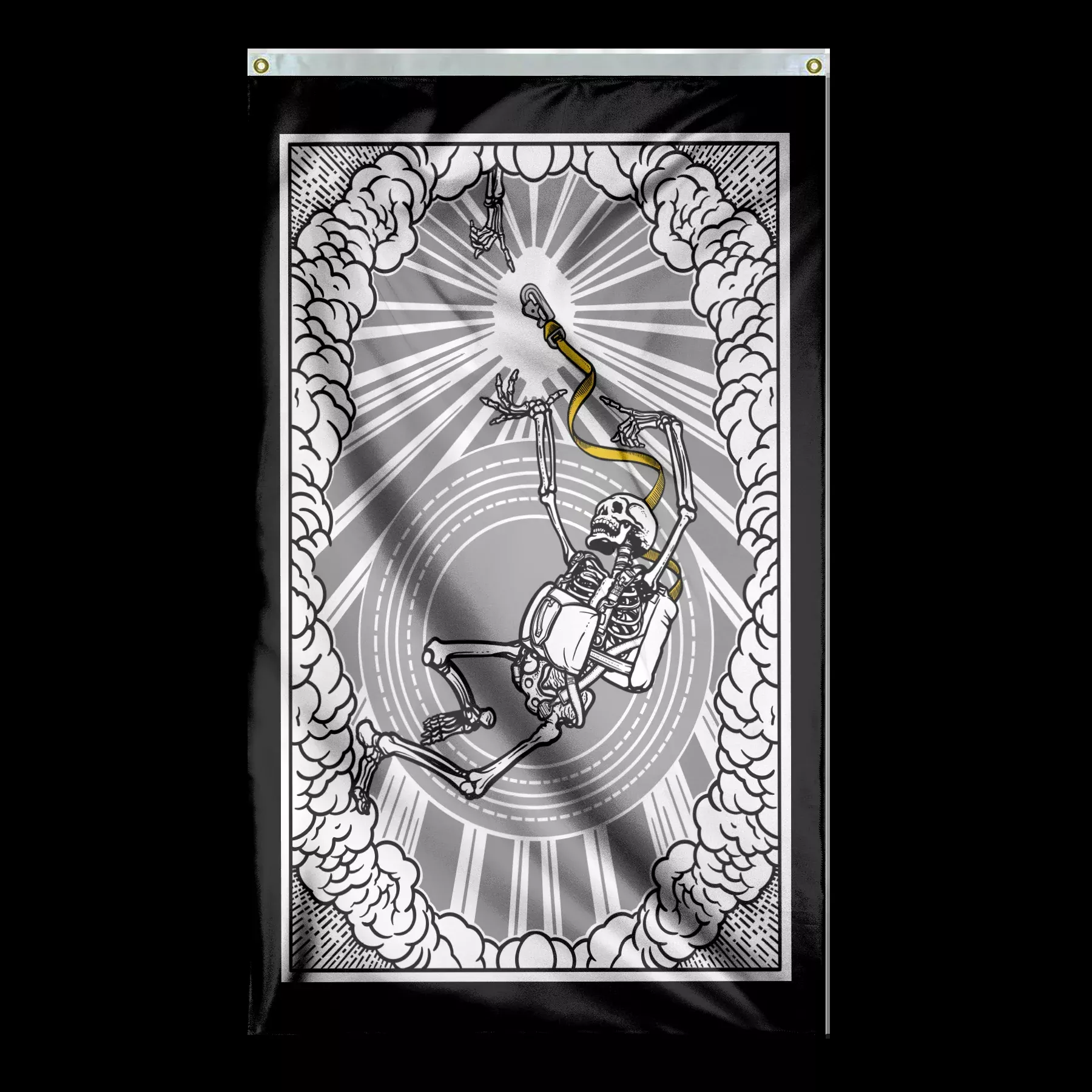 Unhooked Redux Double-Sided Flag