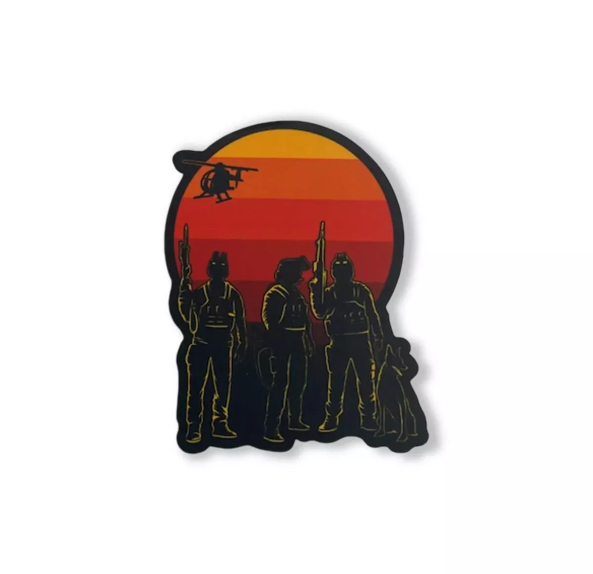 Unity Sunset Sticker